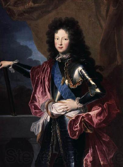 Hyacinthe Rigaud Portrait of Philippe II, Duke of Orleans (1674-1723), Regent de France Germany oil painting art